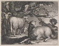 KG 02669
<br/>
Herder met schapen en geiten
<br/>
<em>Bolswert, Boëtius (ca.1580-1633)</em>